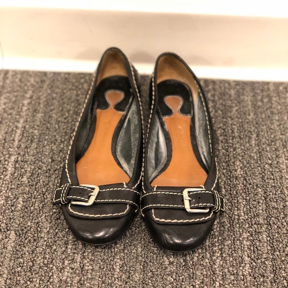 Chloe Shoes - Chloé Round Toe Leather Flats